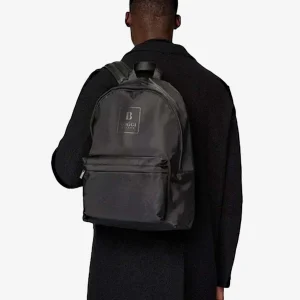 Backpack Negro en Nylon y Poliuretano B.