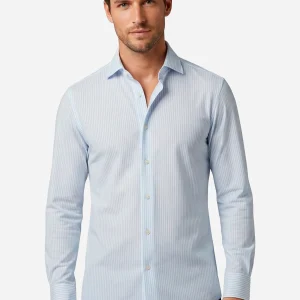 Camisa Hombre Azul Cielo B.