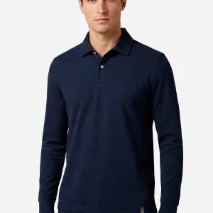 Camiseta Hombre Polo Azul Marino B.