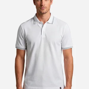 Camiseta Polo Blanca B.