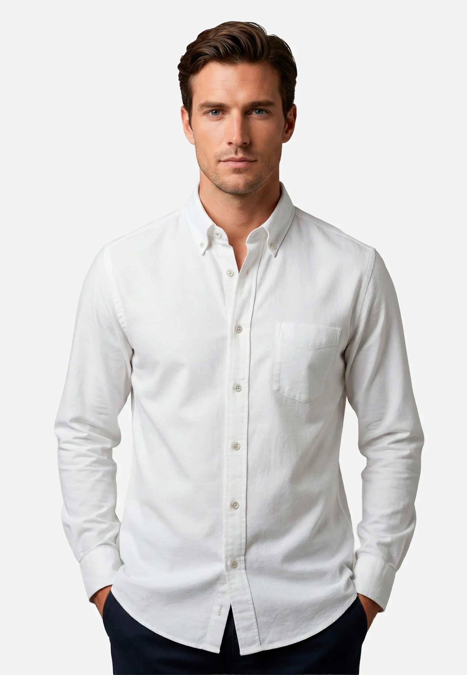 Camisa Clásica Blanca B.