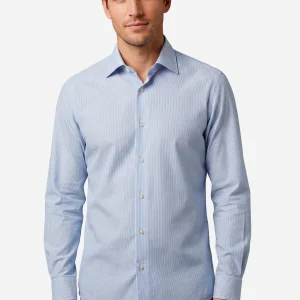 Camisa Sport Boggi Azul en Algodón