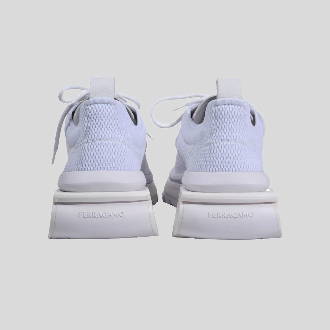 Tenis Dama Color Blanco Placa Gancini S.F. - Imagen 3