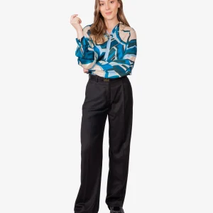 Pantalón Dama Negro Poli