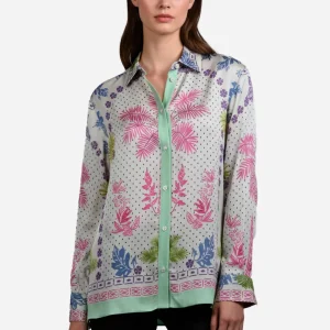 Camisa Dama Morada H&B