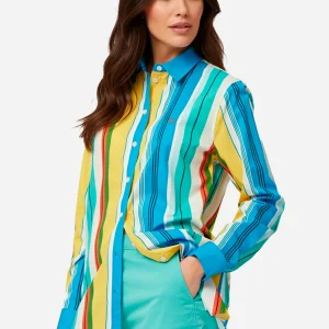 Camisa Rayas Azul H&B