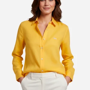 Camisa Clasica  Amarilla H&B