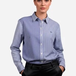 Camisa Rayas Azul H&B