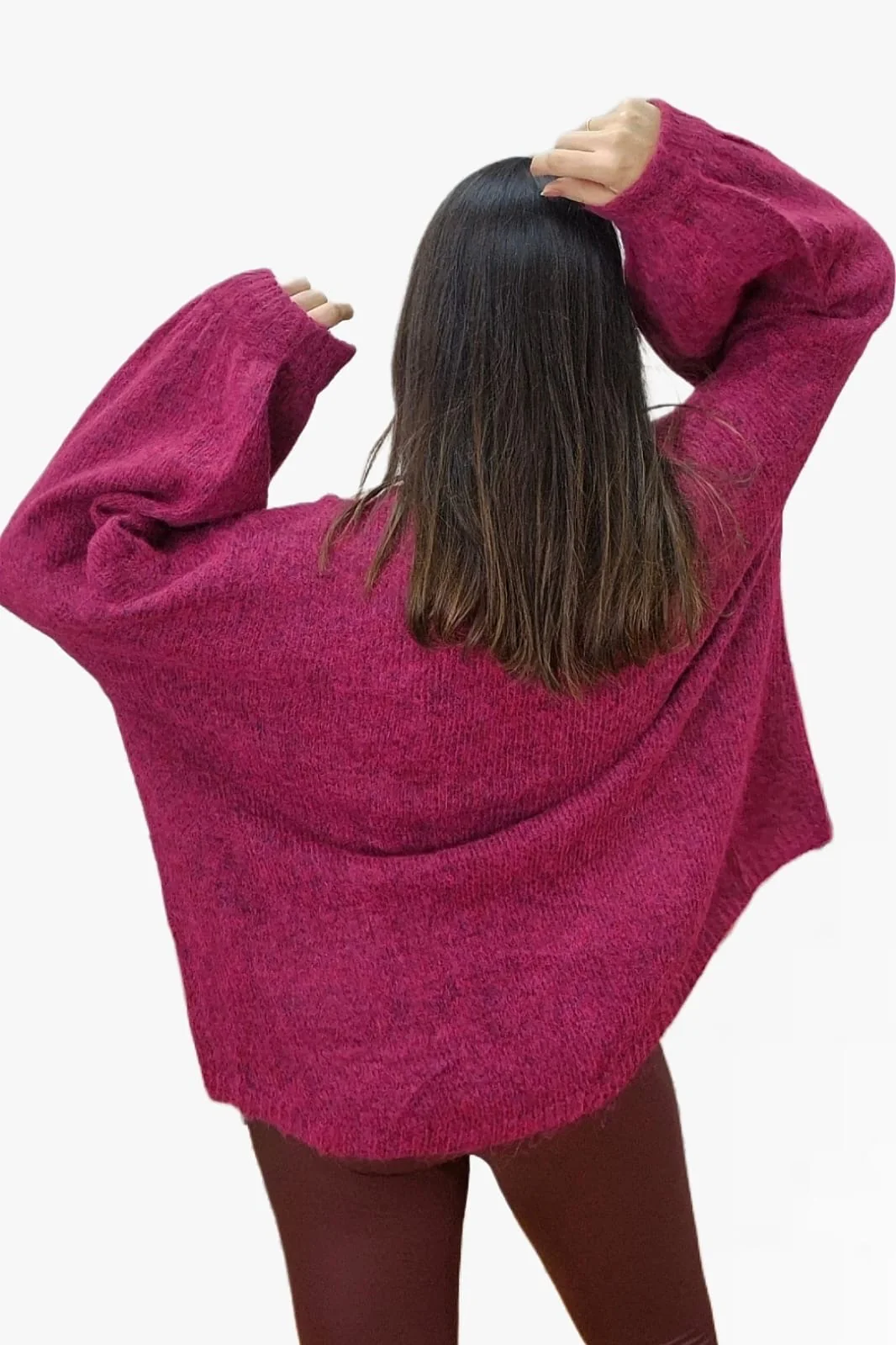 Jersey Manga Abullonada Rojo - Imagen 3