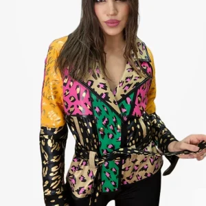 Chaqueta Multiprint Polipiel