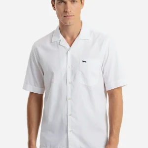 Camisa Hombre Manga Corta Blanco H&B