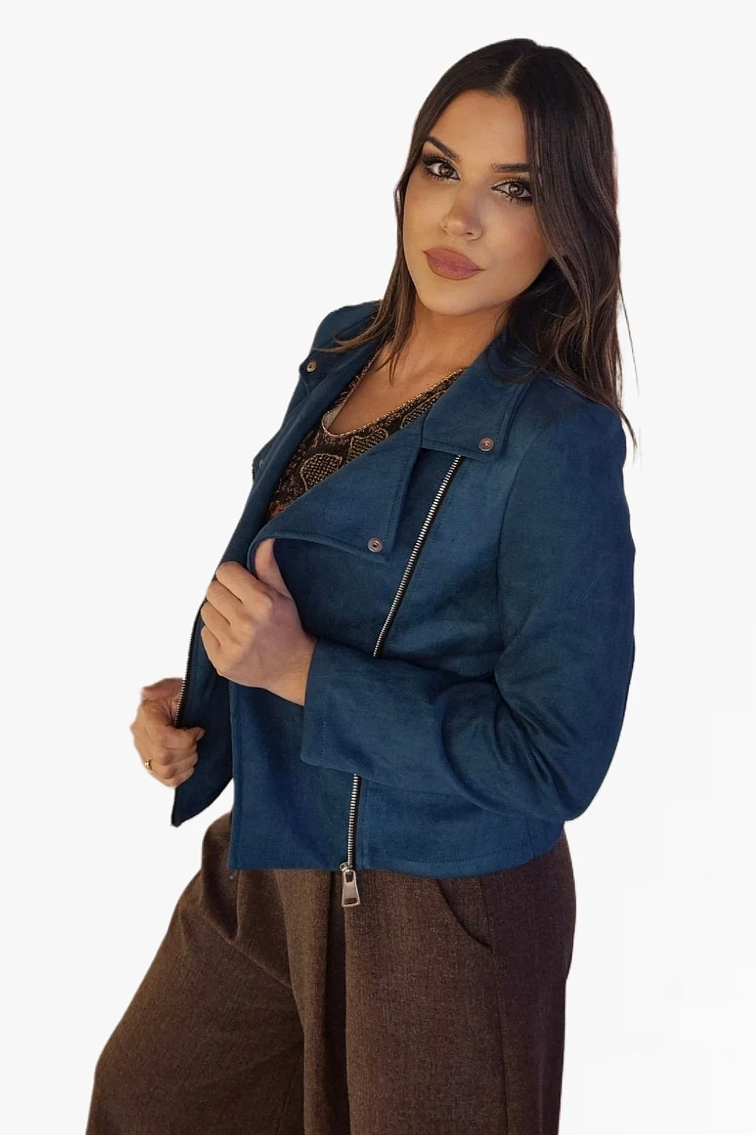 Biker Cremalleras Melocoton - Imagen 4