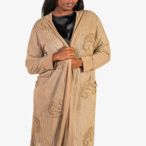 Chaqueta Canale ornamentado Camel