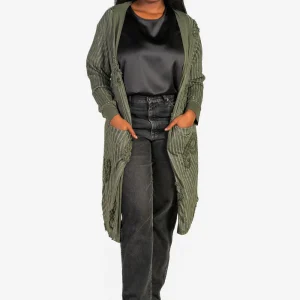 Chaqueta Canale ornamentado Verde