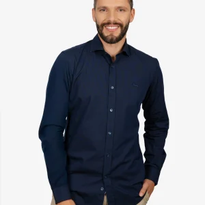 Camisa Sport Azul Marino Basic H&B