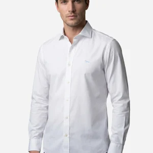 Camisa Clásica Blanca Logo H&B