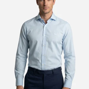 Camisa Hombre Celeste H&B