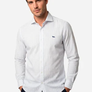 Camisa Rayas Blancas H&B