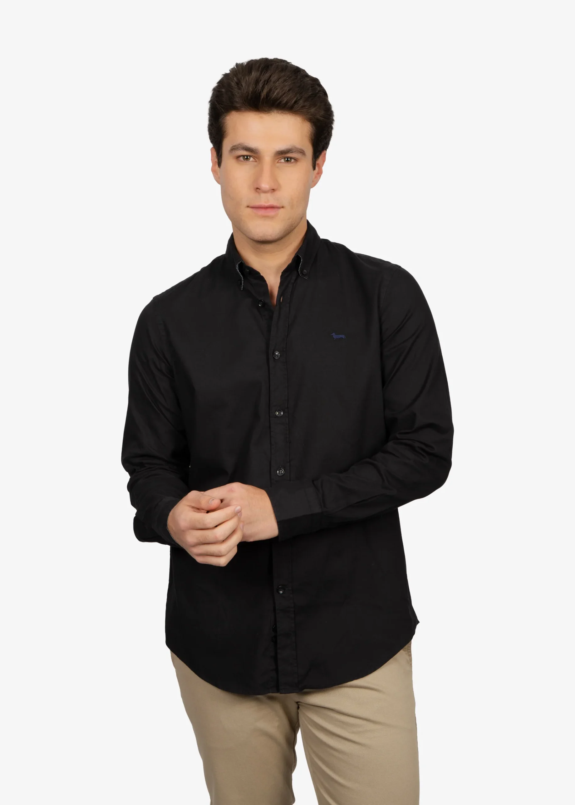 Camisa Sport Negra Logo H&B