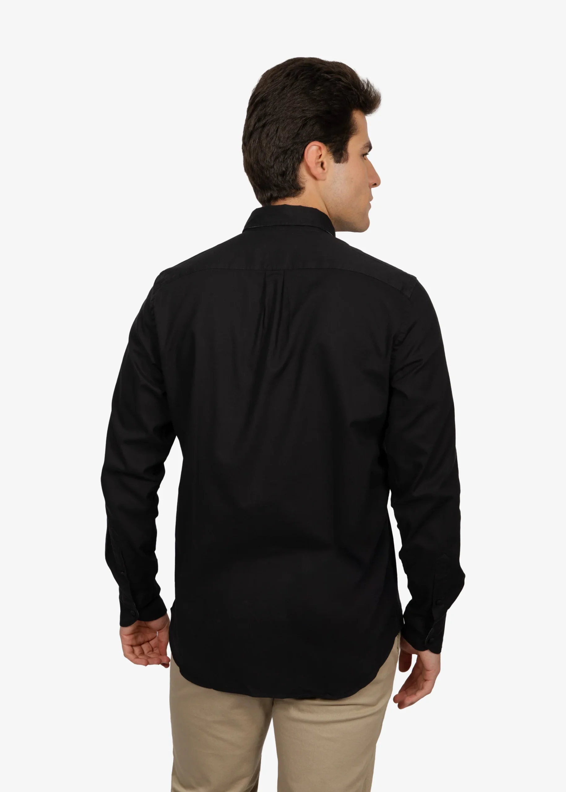 Camisa Sport Negra Logo H&B - Imagen 3