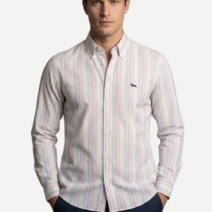 Camisa Rayas Rojas l H&B