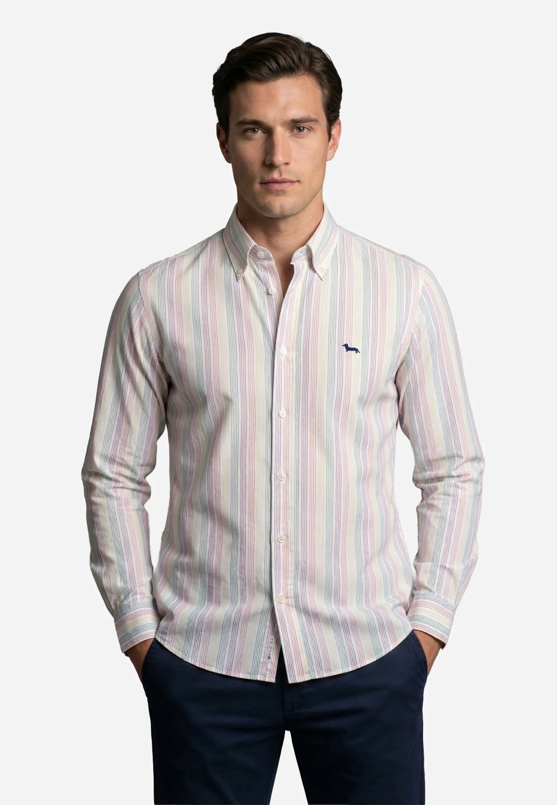 Camisa Rayas Rojas l H&B