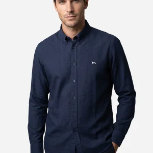Camiseta Hombre Azul Marino H&B
