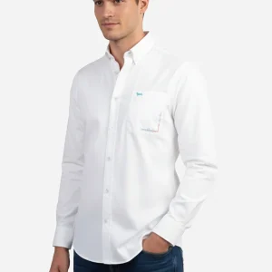 Camisa Blanca Clásica Logo H&B