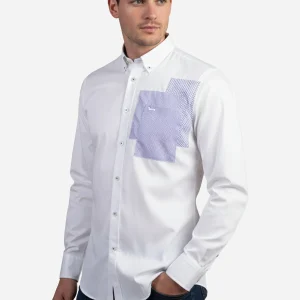 Camisa Hombre Blanca H&B