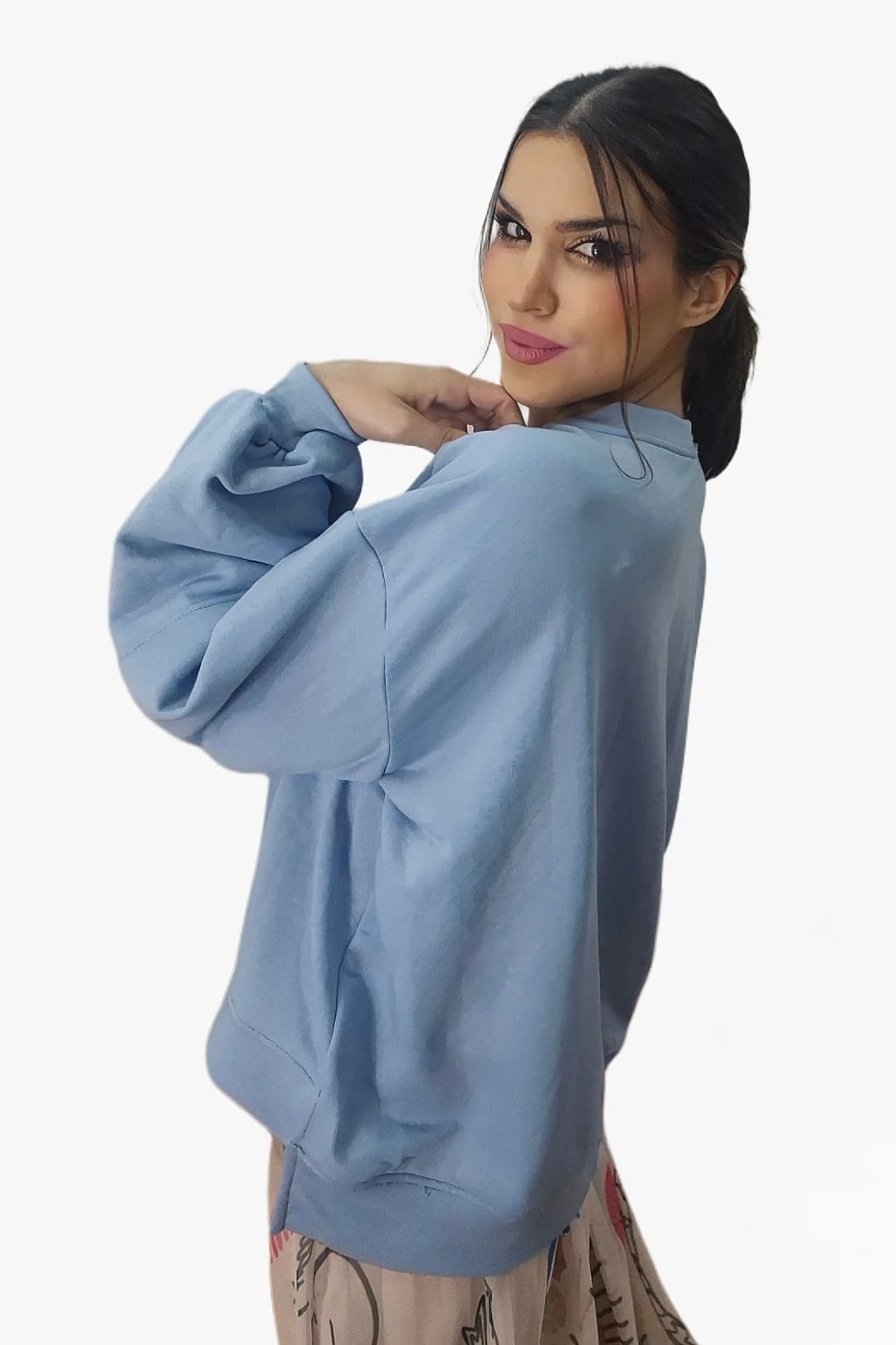 Sudadera Koker Letras Azul - Imagen 4