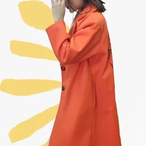 Abrigo Koker Style Coral