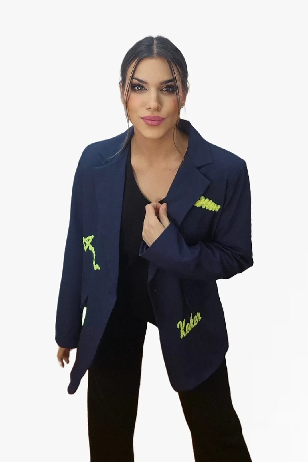 Blazer Koker Amour Azul - Imagen 4