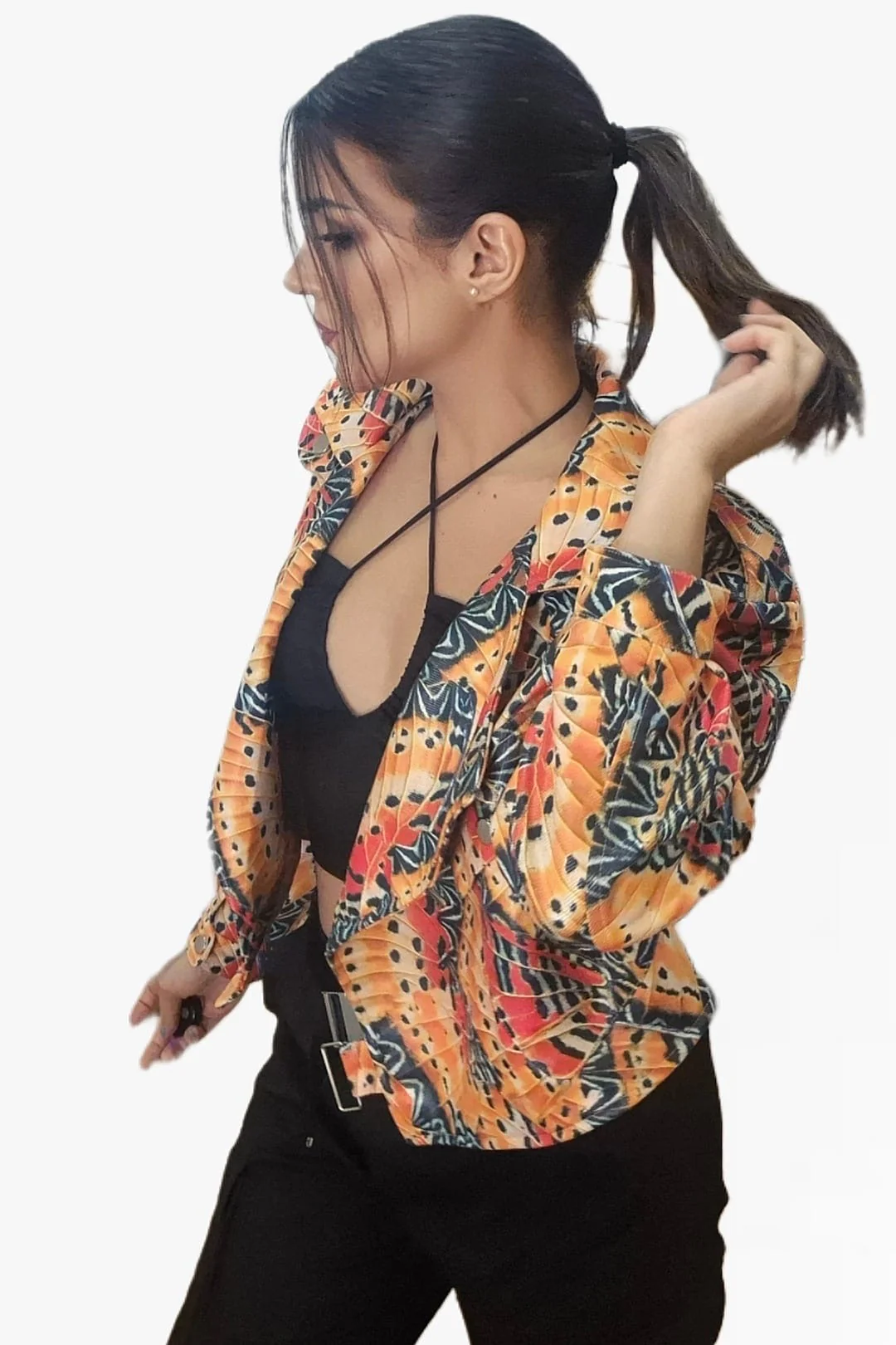 Chauqeta Cruzada Mariposa - Imagen 7