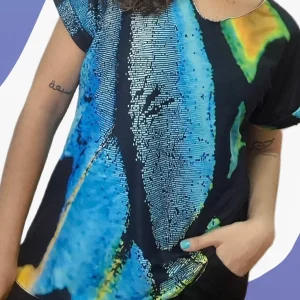 Jersey Manga Corta Mariposa