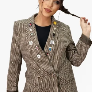 Blazer Brillo Pines Oro