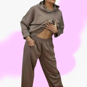 Pantalon Algodón Recto Verde Kaki