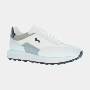 Tenis Shoes Blanco en Cuero/Textil H&B