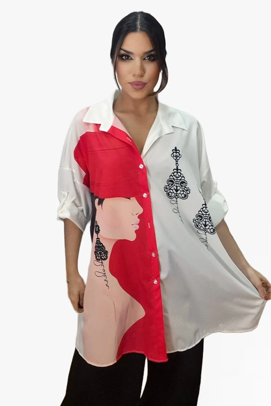 Camisa Abotonada Pendientes - Imagen 4