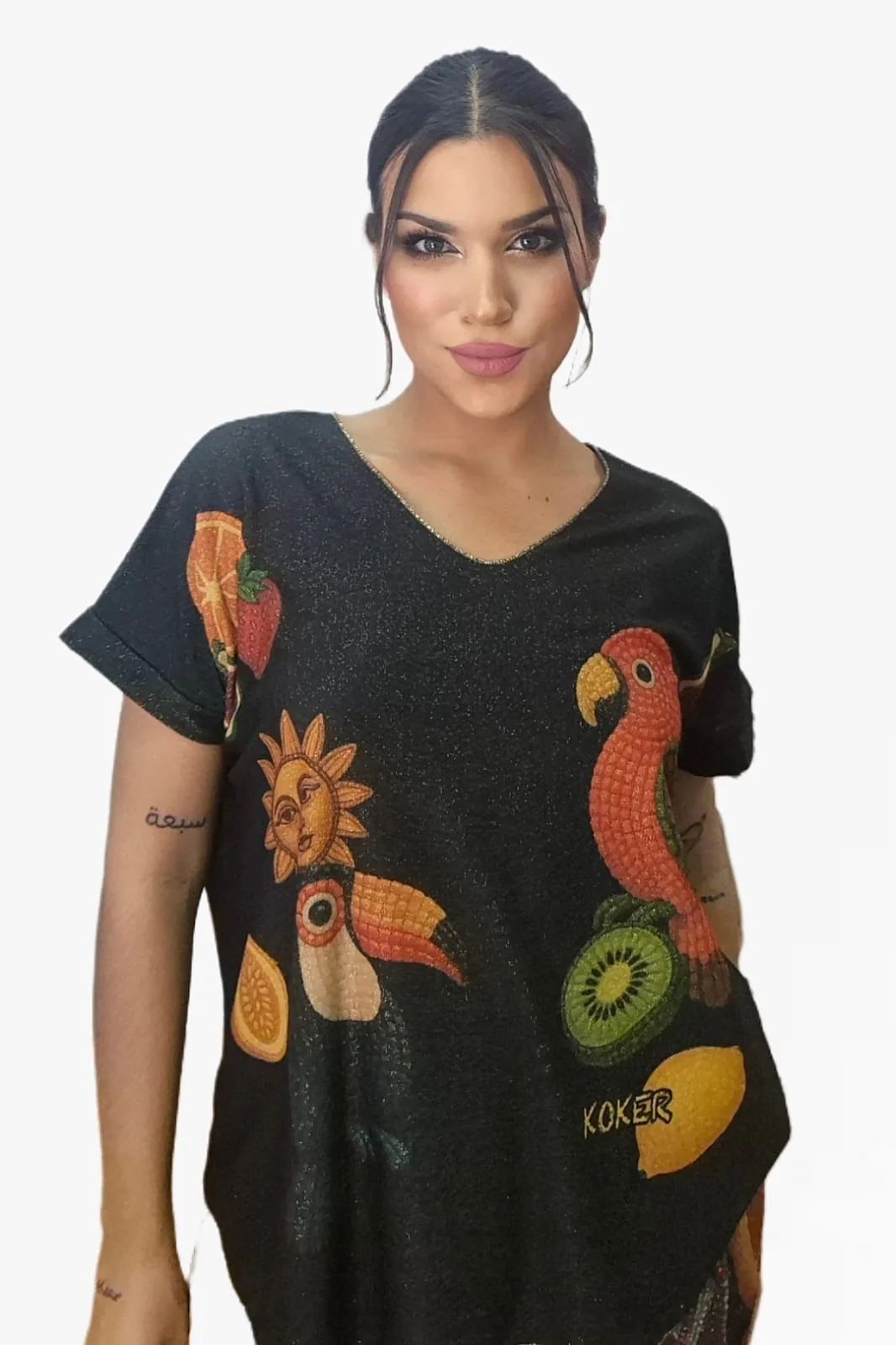 Camiseta Costa Rica Negra - Imagen 4