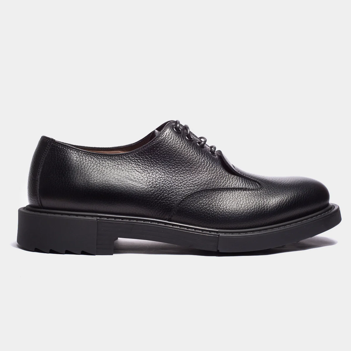 Zapato Mocasines Derby Negro S.F.