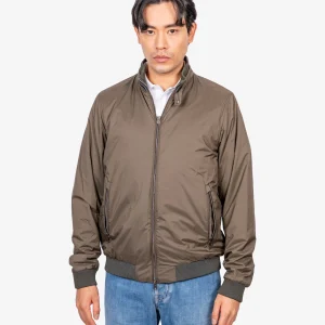 Chaqueta Hombre Verde Oscuro Nylon