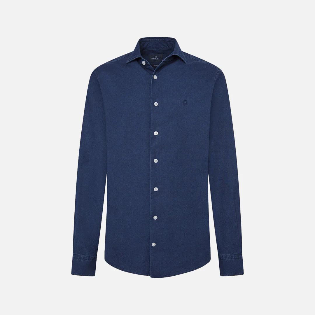 Camisa Esencial Azul Marino H.L. - Imagen 4