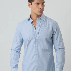 Camisa Azul Celeste H.L.