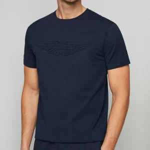 Camiseta T-shirt Azul Marino H.L.