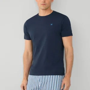 Camiseta T-shirt Negra Con Logo H.L.