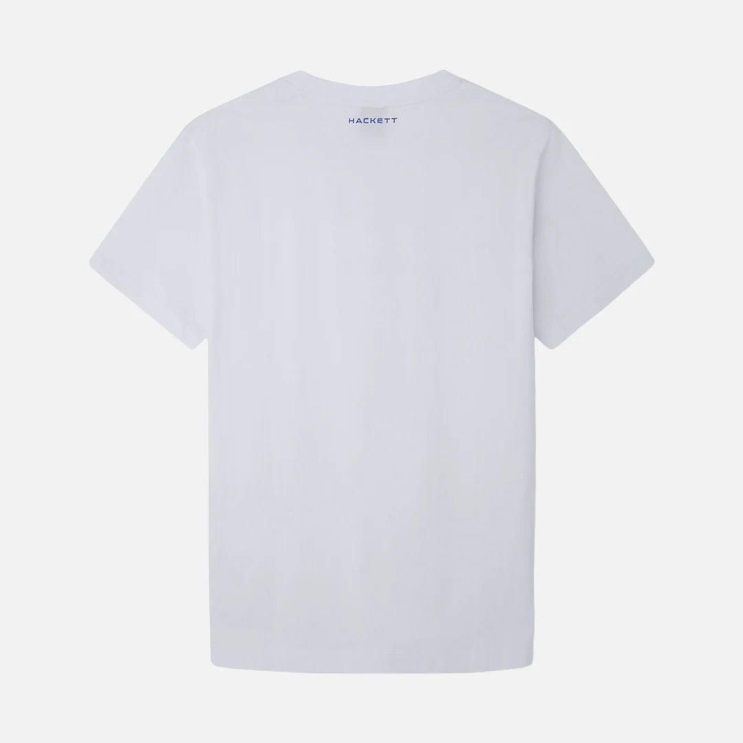 Camiseta Tshirt HS Racing Line Blanco H.L. - Imagen 3