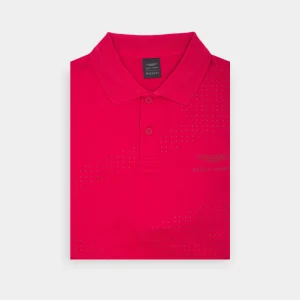 Camiseta Polo Hombre Roja H.L.