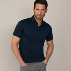 Camisa Polo Hombre Azul marino H.L.