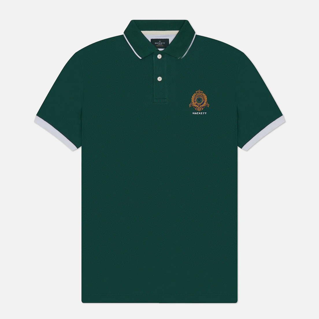Camiseta Polo Hombre Verde Menta H.L. - Imagen 4