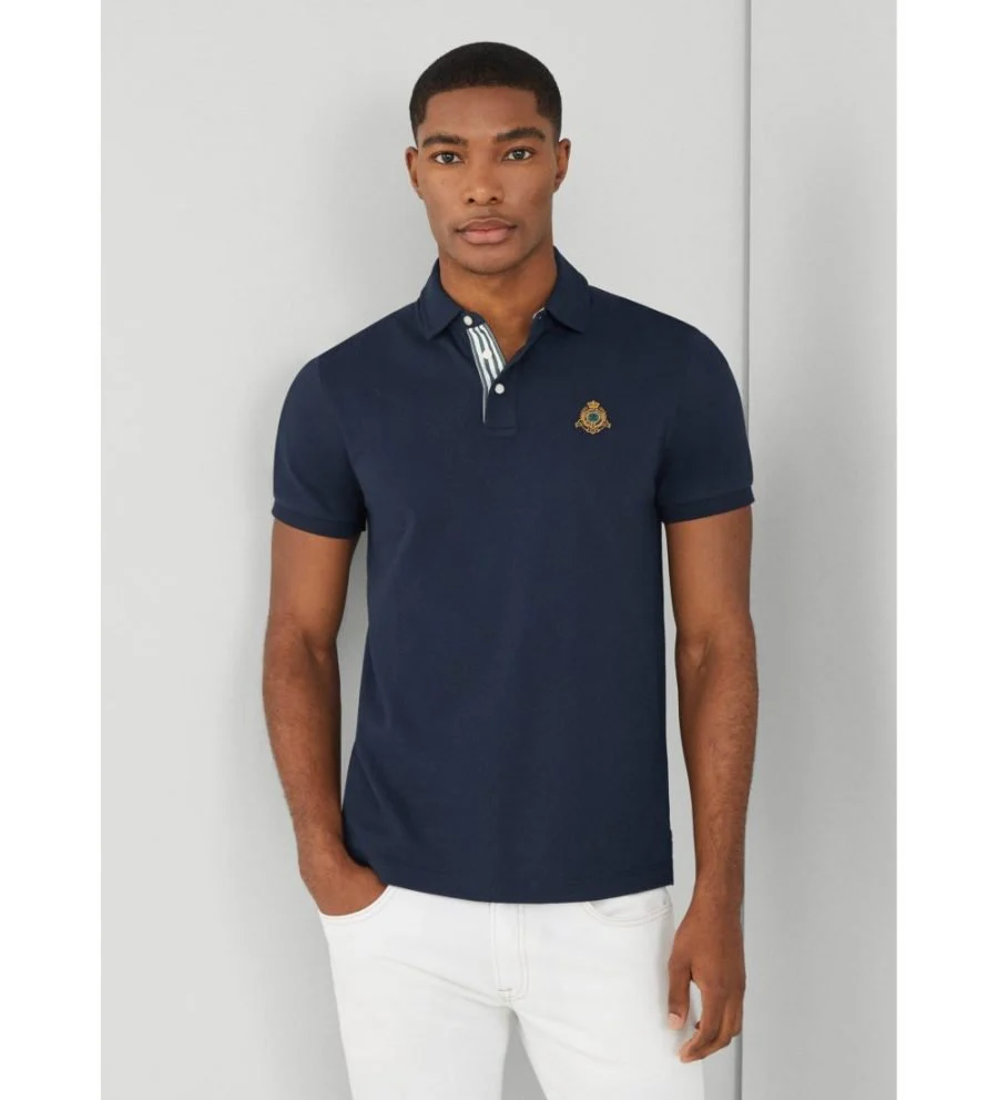 Camiseta Polo Azul Marino H.L.